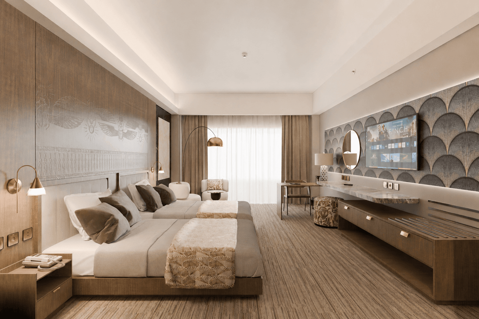 El Farida Hotel Room thumbnail 5