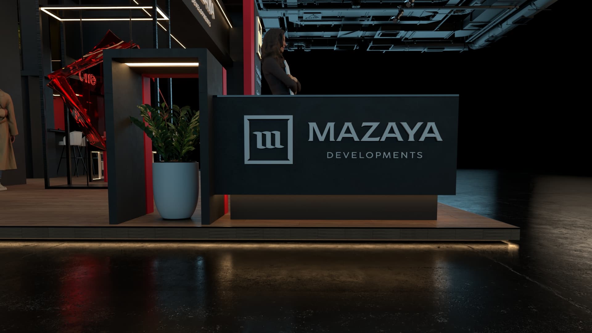 Mazaya Developments Booth thumbnail 9