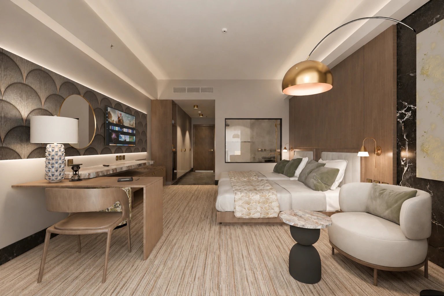El Farida Hotel Room thumbnail 3